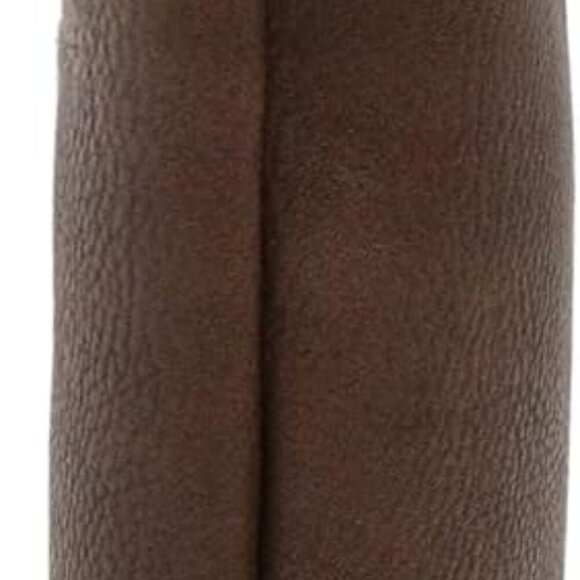 Solid Faux Leather Crossbody Bag Medium Classic Size Gold Hardware - Picture 4 of 7